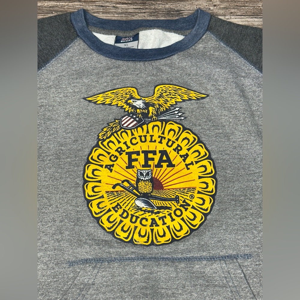 Y2K - Vintage FFA Crewneck Sweatshirt  - XL - Sport Agriculture Education - GUC - Picture 5 of 11